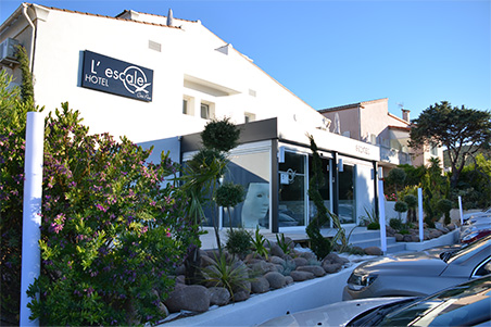 L'Escale, hôtel 3 étoiles à Ile Rousse en Corse